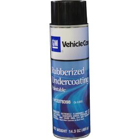 Genuine GM Fluid 12378398 Rubberized Aerosol Undercoating - 14.3 OZ