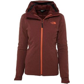 The North Face Womens ThermoBall™ Triclimate® Jacket Barolo Red Heather LG