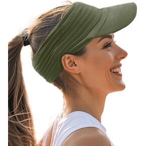 Sports Sun Visor for Men Women Protection Lightweight Respressy Hats for Running ، Tennis ، Golf