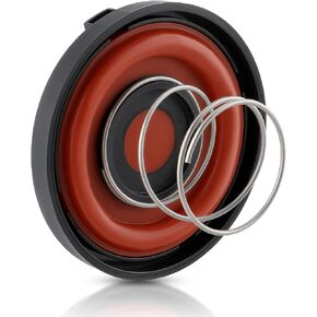 MOTOALL Engine Oil Separator Diaphragm w/Spring 31338685 Fit for Volvo S60 V60 XC60 C30 C70 S40 Replaces 30684381