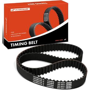 A-Premium Engine Timing Belt Compatible with Chevrolet Tracker 1998-2002 & Geo Tracker 1994-1997 & Suzuki Esteem 1995-2000, Sidekick 1992-1998, Vitara 1999-2002, X-90 1996-1998, 1.6L