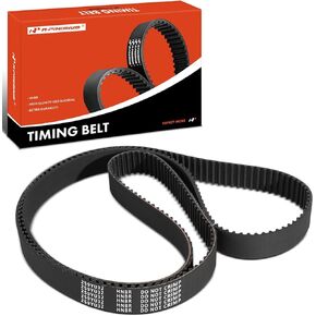A-Premium Engine Timing Belt Compatible with Hyundai Santa Fe 2003-2006, XG350 2002-2005 & Kia Sorento 2003-2006, Sedona 2002-2005, Amanti 2004-2006, 3.5L