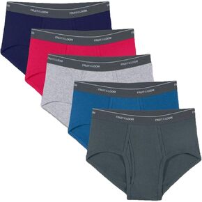 Fruit of the Loom Men's Assorted Cotton Fashion Briefs