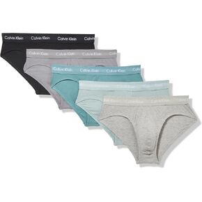 Calvin Klein Men's Cotton Stretch 5-Pack Hip Brief