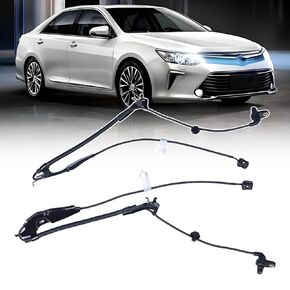 ABS Wheel Speed Sensor Front Left Right Compatible with 2012-2018 Toyota Camry 2013-2015 Avalon 2013-2018 Lexus ES350 ES300h Driver and Passenger Side ABS Sensor # 89543-06040 89542-06040