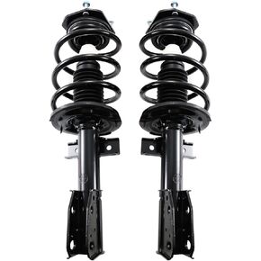 Struts الأمامية امتصاص الصدمات 172518 زوج مع مجموعة الربيع لفائف ملائمة لبويك جيب 2008-2012 شيفروليه ترافيرز 2009-2012 GMC Acadia 2007-2012 Saturn Outlook 2007-2010 ، 2pcs