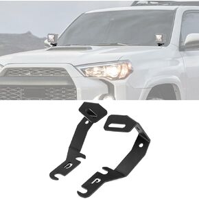 Ditch Hood Mount Brackets LED BODS BODS متوافقة مع Toyota Tundra 2007-2021 (Black)