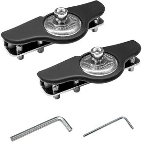 2 PCS LED LED LID Light Mounting Brackets ، حامل مصباح LED من الفولاذ المقاوم للصدأ القابل للتعديل ، LED LED LIGH