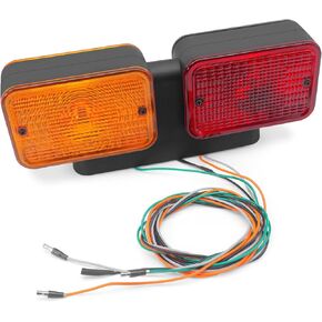 Left Rear Tail Light for John Deere 1025R, Tractor LH Accessory Compatible with JD 1023E 1026R 2025R 2032R 3025D 3032E 4066R 5075E, Waterproof Taillights Brake Turn Stop Warning Parts LVA18272