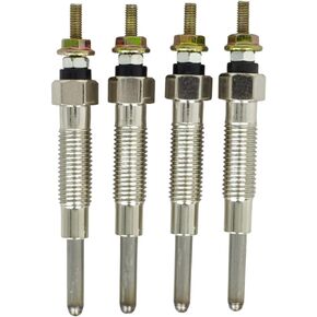 4x Glow Plugs MM401621 متوافق مع Mitsubishi متوافق مع ISEKI جرار TX1300 TX1500 TX2140 TX2160 متوافق مع Satoh S370 S630 MM40162101 MM40162102