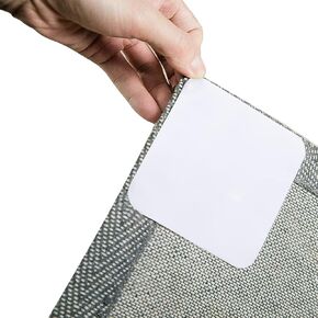 Pau1hami1ton 4pcs gripper للأرضيات الصلبة تبقي سجادك في مكانها ، وسهلة الاستخدام قبضة سجادة مضادة للزلزال والتي لن تلحق الضرر بالأرضيات الصلبة ، مما يوفر حماية دائمة.