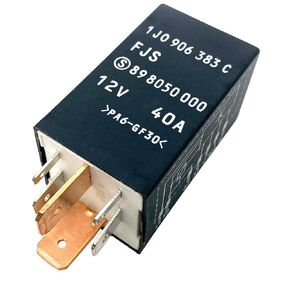 409 1J0906383C RELAY-40A 12VDC 7-PIN PUET RELAY-متوافق مع فولكس واجن جيتا/الجولف/باسات (2000-2005 طرز TDI)-يحل محل 1J0906383B