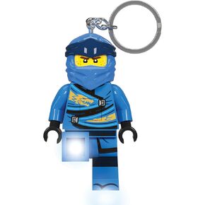 Lego Ninjago كبير 3 بوصات طول سلسلة مفاتيح الشكل - جاي (KE148H)