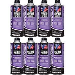 VP Racing Fuels 2855, Madditive Octanium Octane Booster Racing Formula - Quart (8 Pack)