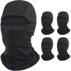 4 Pack Summer Balaclava Face Mask Sun UV Protection Hood Breathable Face Mask for Men Women - Motorcycle Fishing Multi
