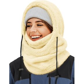 Balaclava Face Mask for Men Women Winter Hat Neck Windproof Fleece Ski Mask Warm Face Cover Scarf