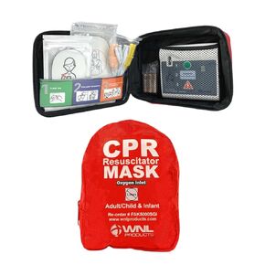 WL120ES10 Exursti-Trainer Essentials 4 Pack & FAK500SGI-50Pack Soft CPR CPR