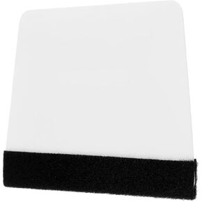 HARFINGTON Vinyl Squeegee, Felt Edge Vinyl Wrap Decal Squeegee Tool, 4-Inch Car Vinyl Film Scraper Plastic Squeegee for Car Wrap, Sign Making, Window, Blue, Trapezoidal in Kuwait