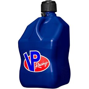 VP Racing 5.5 Gallon Motorsport Container Blue Utility Jug - Features Close-Trimmed Cap and Neck for Tight Seal - Made of Even-Density Plastic