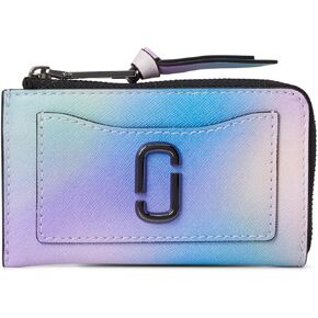 Marc Jacobs The Airbrush Utility Snapshot Top Zip Wallet, Blue Multi