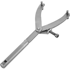 Adjustable Locking Spanner Wrench Clutch, Wrench Holder Hub Rotor Flywheel Sprocket Spanner Wrench Set Fan Clutch Removal Tool for Scooter Motorcycle Accessories