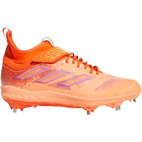 Adidas Adizero Afterburner NWV Cleats Men ، Orange ، Size 15