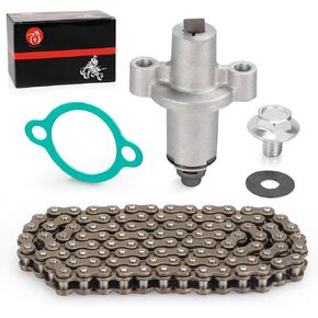 سلسلة توقيت CAM وتوتر مع GASKET لـ Yamaha Timberwolf 250 YFB250 Moto-4 YFM 200 250 Beartrack Big Bear Bruin 250 YFM250 TW200