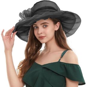2025 Kentucky-Derby Fascinators Hats for Women Church Tea Party Hats Accessories