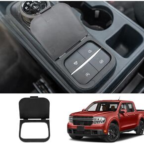 Center Console Button Cover Compatible with 2022-2025 Ford Maverick Gear Shift Button Cover Shifter Switch Panel Button Cover for 2024 Maverick Accessories