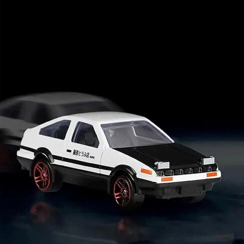 Drift & Turn Mini Car Model Dashboard Ornament – Dynamic Interactive Car Decor for Enthusiasts Vehicle Interior Dashboard Drifting Decorations Accessories Gifts (White-AE86) in Kuwait