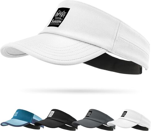 Sukeen Sports Sun Visor for Men Women, Lightweight Quick-Dry Outdoor Visor Hat, Packable Running Tennis Golf Visor in Saudi Arabia