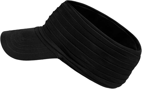Sports Sun Visor for Men Women UV Protection Lightweight Packable Stretchy Hats for Running, Tennis, Golf in Kuwait