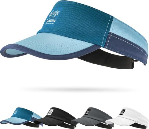 Sukeen Sports Sun Visor for Men Women, Lightweight Quick-Dry Outdoor Visor Hat, Packable Running Tennis Golf Visor in Saudi Arabia