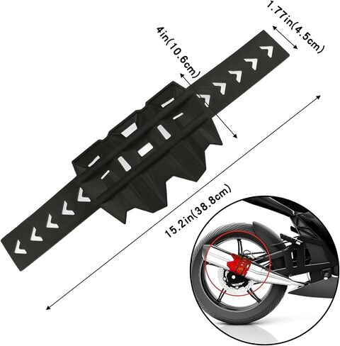 Motorcycle Universal Exhaust Heat Shield Cover Muffler Pipe Guard Leg Anti Hot Silencer Guard Anti-scalding Protector Ring For Muffler Tailpipe（Black） in Saudi Arabia