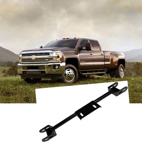 wrlwyheavy-duty 4l80e crossmember (4WD)-ساتين أسود | يناسب 2000-2006 Chevy Silverado & GMC Sierra (Black) in Kuwait