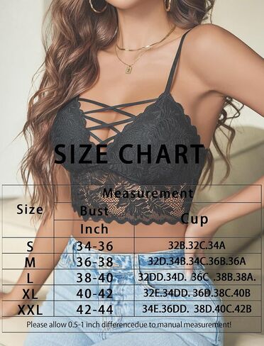 Avidlove Bralettes for Women V Neck Lace Camisole Y2K Tank Top Strappy Cami Unpadded Bra Lingerie Crop Tops Outfits in Saudi Arabia