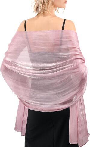 FURTALK Shawls and Wraps for Evening Dresses Sparkly Soft Wedding Party Bridesmaid Scarves for Women in Saudi Arabia