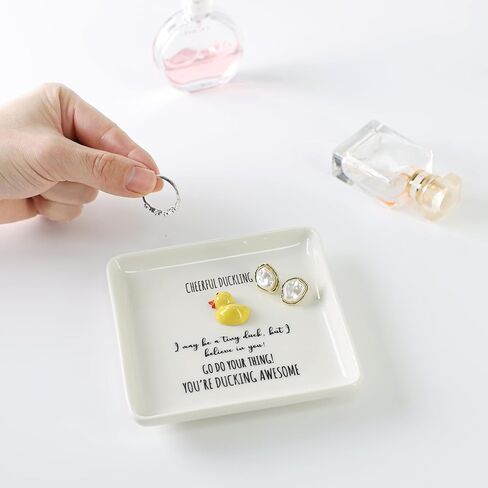 HOME SMILE Turtle Jewelry Dish Tray-Mom Gifts from Daughter Son,Birthday for Mom Mother Mama Presents,I Turtley Love You Gifts in Kuwait
