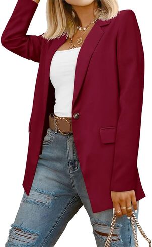 CRAZY GRID Women Business Casual Blazers with Lined Professional Work Suit Jacket with Pockets in Saudi Arabia