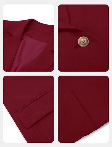 CRAZY GRID Women Business Casual Blazers with Lined Professional Work Suit Jacket with Pockets in Saudi Arabia