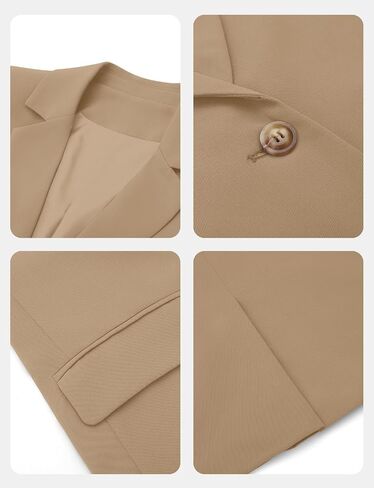 CRAZY GRID Women Business Casual Blazers with Lined Professional Work Suit Jacket with Pockets in Saudi Arabia