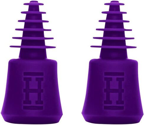 HEMPER Tech Universal Cleaning Plugs+Caps for Cleaning, Storage, and Odor Proofing Glass Water Pipes/Rigs and More - (Black) in Saudi Arabia