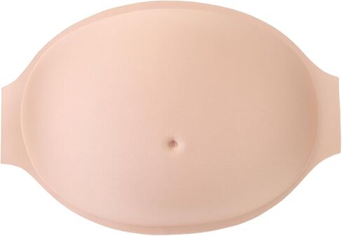 Fake Pregnant Belly, Lightweight Artificial Silicone Pregnant Belly, High Simulation Breathable Pregnant Belly, Real Feel Soft False Belly Baby for Photography, Actor, Performance in Saudi Arabia