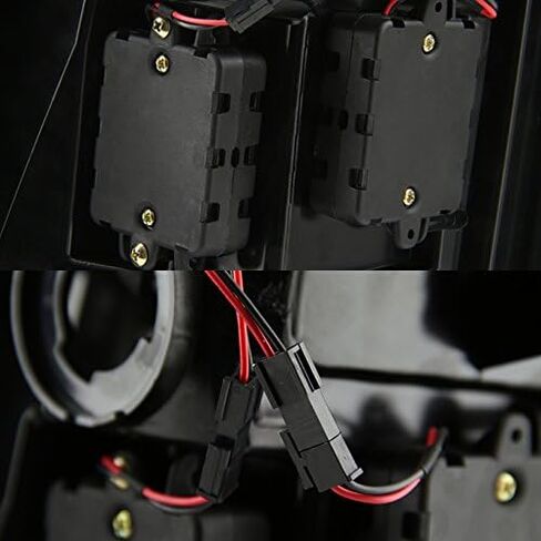AKKON - لعام 2009-2018 DODGE RAM [نوع الهالوجين] أسود مدخن LED LID LUBE V2 LIGHT LIGHT in Kuwait