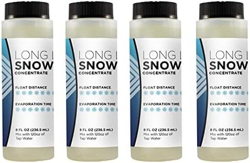Froggy's Flakes Snow Machine Fluid, Long-Lasting Formula Snow Fluid with 75+ Feet Float/Drop, Makes 4 Gallons in Kuwait
