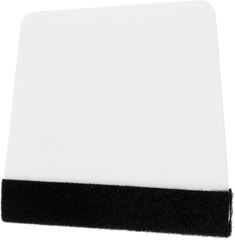 HARFINGTON Vinyl Squeegee, Felt Edge Vinyl Wrap Decal Squeegee Tool, 4-Inch Car Vinyl Film Scraper Plastic Squeegee for Car Wrap, Sign Making, Window, Blue, Trapezoidal in Kuwait