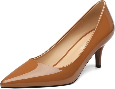 Low Heels Pumps for Women Pointed Closed Toe Wide Width Kitten Short Heels Comfortable Casual Work Business Office Wedding Dressy Shoes 2.3 Inch in Saudi Arabia