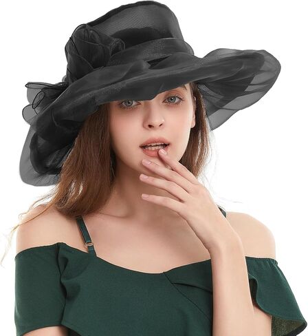 2025 Kentucky-Derby Fascinators Hats for Women Church Tea Party Hats Accessories in Kuwait