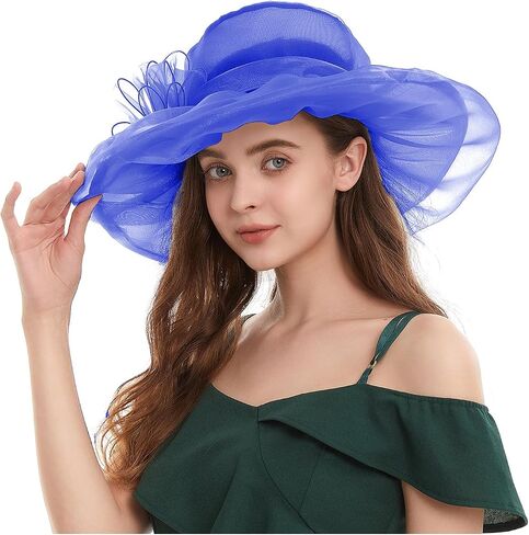 2025 Kentucky-Derby Fascinators Hats for Women Church Tea Party Hats Accessories in Kuwait