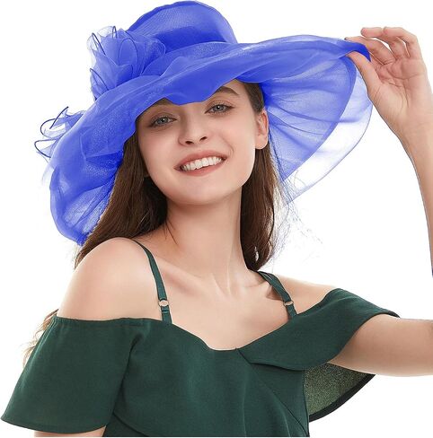 2025 Kentucky-Derby Fascinators Hats for Women Church Tea Party Hats Accessories in Kuwait